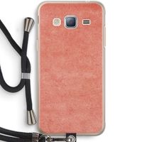Marrakech Walls: Samsung Galaxy J3 (2016) Transparant Hoesje met koord