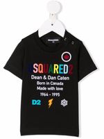 DSQUARED2 KIDS t-shirt à logo imprimé - Noir