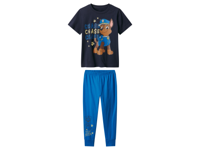 Kinder pyjama met glow-in-the-dark print (Marineblauw, 110/116)