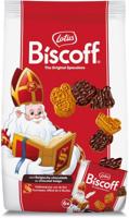 Lotus speculoos Sinterklaaskoekjes met chocolade, pak van 6 x 25 g