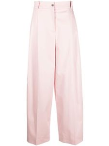 The Mannei pantalon ample à taille haute - Rose