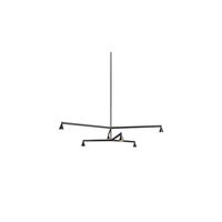 Trizo21 - Austere-Kroonluchter 2Y RF 75 3x 500mm