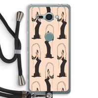 Pop Some Kim: Sony Xperia XZ2 Compact Transparant Hoesje met koord