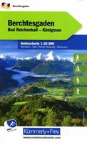 Wandelkaart 08 Outdoorkarte Berchtesgaden | Kümmerly & Frey