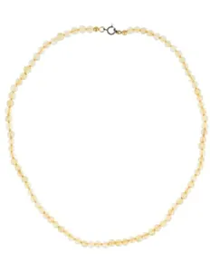 Edelsteen Kralenketting Citrien (4mm - 40 cm)