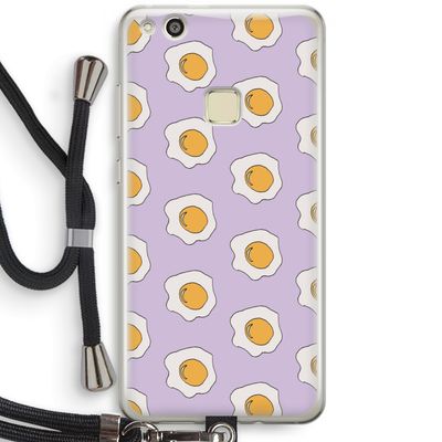Bacon to my eggs #1: Huawei Ascend P10 Lite Transparant Hoesje met koord