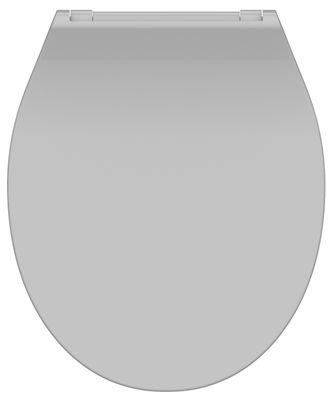 Schutte Duroplast WC-bril SLIM GREY met soft-close en quick-release | grijs
 82702