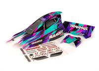 Traxxas - Body, Bandit VXL, purple (painted, decals applied) (TRX-2436T)