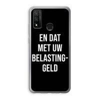 Belastinggeld - Zwart: Huawei P Smart (2020) Transparant Hoesje