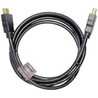 Maxtrack C 215-3 L HDMI-kabel HDMI Aansluitkabel HDMI-A-stekker, HDMI-A-stekker 3.00 m Zwart 4K UHD - thumbnail