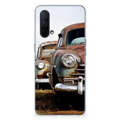 OnePlus Nord CE 5G | Siliconen hoesje | met foto Vintage Auto