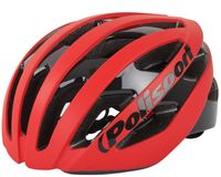 Polisport PolispGoudt light pro fietshelm l 58-62cm mat rood/zwart