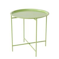 Boltze Home dienbladtafel metaal groen
