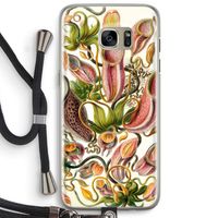 Haeckel Nepenthaceae: Samsung Galaxy S7 Edge Transparant Hoesje met koord