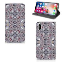 Apple iPhone Xs Max | Standcase | Flower Tiles