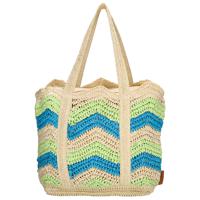 PE Florence Rieten Shopper Natural Life Groen - thumbnail