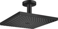 Hansgrohe Raindance E hoofddouche 300 1jet EcoSmart met plafondaansluiting, mat zwart