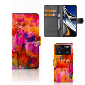 Hoesje Xiaomi Poco X4 Pro 5G Tulips