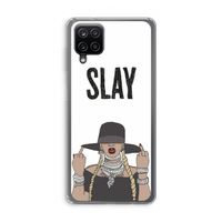 Slay All Day: Samsung Galaxy A12 Transparant Hoesje