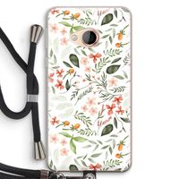Sweet little flowers: HTC U Play Transparant Hoesje met koord