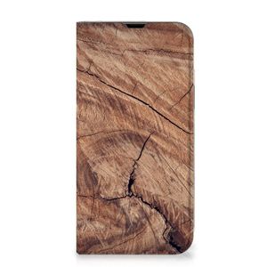 iPhone 13 Pro Max Book Wallet Case Tree Trunk