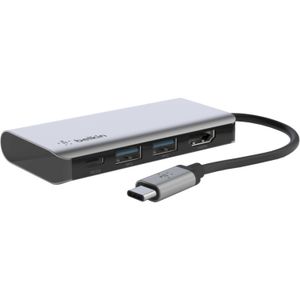 Belkin AVC006btSGY USB 3.2 Gen 1 (3.1 Gen 1) Type-C Zilver