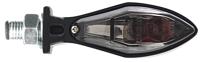 CHAFT Scoop, Knipperlichten voor de motorfiets, Zwart met fumé lens (per paar)