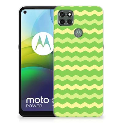 Motorola Moto G9 Power | TPU bumper | Waves Green