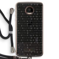 Crazy shapes: Motorola Moto Z Force Transparant Hoesje met koord