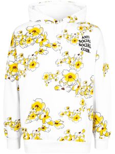 Anti Social Social Club hoodie Draw Conclusions - Blanc