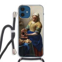 The Milkmaid: iPhone 12 Transparant Hoesje met koord