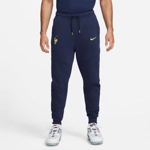 Frankrijk Trainingsbroek NSW Tech Fleece WK 2022 - Navy/Goud