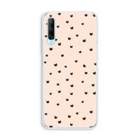 Kleine kattenkopjes: Huawei P Smart Pro Transparant Hoesje