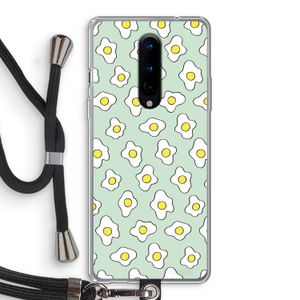 Spiegeleitjes: OnePlus 8 Transparant Hoesje met koord