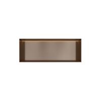 Hotbath &More Inbouwnis - 30 x 80 x 10 cm - Frameless - met LED-verlichting - Tuscan Bronze
