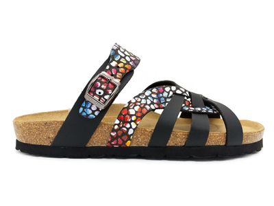 Zwarte Rohde Slippers Zwarte Rohde Slippers