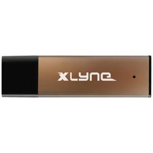 Xlyne ALU USB-stick 128 GB Aluminium, Brons 177570-2 USB 2.0