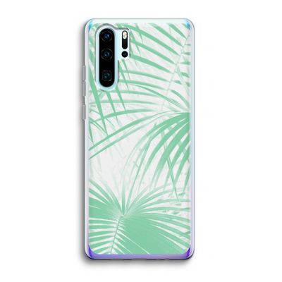 Palmbladeren: Huawei P30 Pro Transparant Hoesje