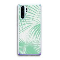 Palmbladeren: Huawei P30 Pro Transparant Hoesje