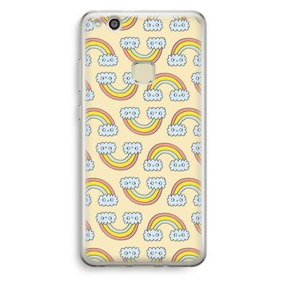 Regenboog: Huawei Ascend P10 Lite Transparant Hoesje