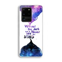 Stars quote: Samsung Galaxy S20 Ultra Transparant Hoesje