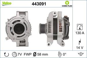 Valeo Alternator/Dynamo 443091