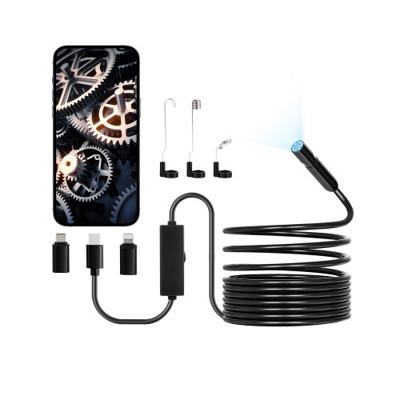 VEVOR Endoscoopcamera 1920P HD Inspectiecamera voor Android iOS met 5m kabel