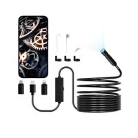 VEVOR Endoscoopcamera 1920P HD Inspectiecamera voor Android iOS met 5m kabel