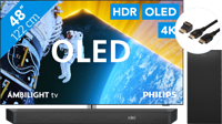 Philips 48OLED809 - Ambilight (2024) + Soundbar + Hdmi kabel