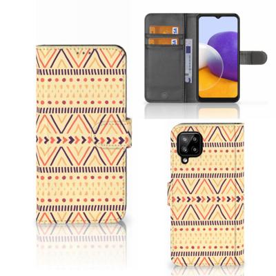 Samsung Galaxy A22 4G | M22 | Telefoon Hoesje | Aztec Yellow