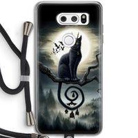 Moonlight Companions: LG V30 Transparant Hoesje met koord