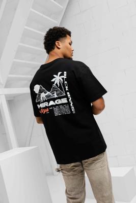 Black Bananas Mirage T-Shirt Heren Zwart - Maat L - Kleur: Zwart | Soccerfanshop