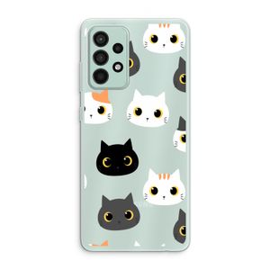 Katten: Samsung Galaxy A52s 5G Transparant Hoesje
