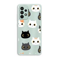 Katten: Samsung Galaxy A52s 5G Transparant Hoesje